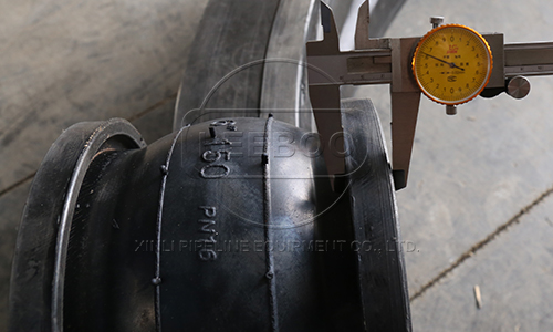 襯四氟橡膠接頭防止負(fù)壓吸扁、耐腐蝕