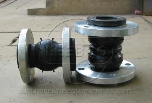 雙球體<a href=http://www.xinligd.com target=_blank class=infotextkey>橡膠接頭</a>實(shí)圖